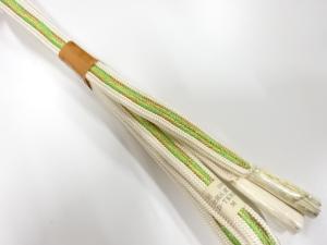 未使用品　正絹　手組帯締め